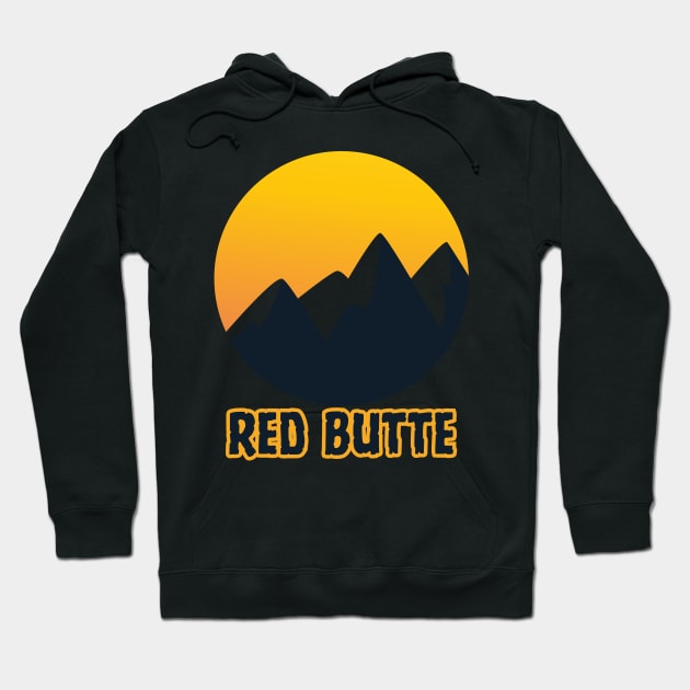 Red Butte Hoodie by Canada Cities